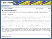Tablet Screenshot of flow-cytometry.us